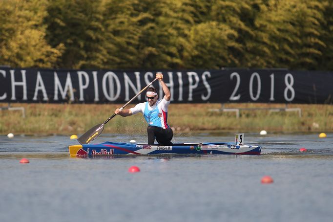 Mistrovství světa kanoistů, závod na 500m: Martin Fuksa