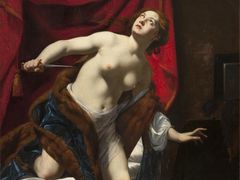 Simon Vouet: Sebevražda Lukrécie, kolem 1625