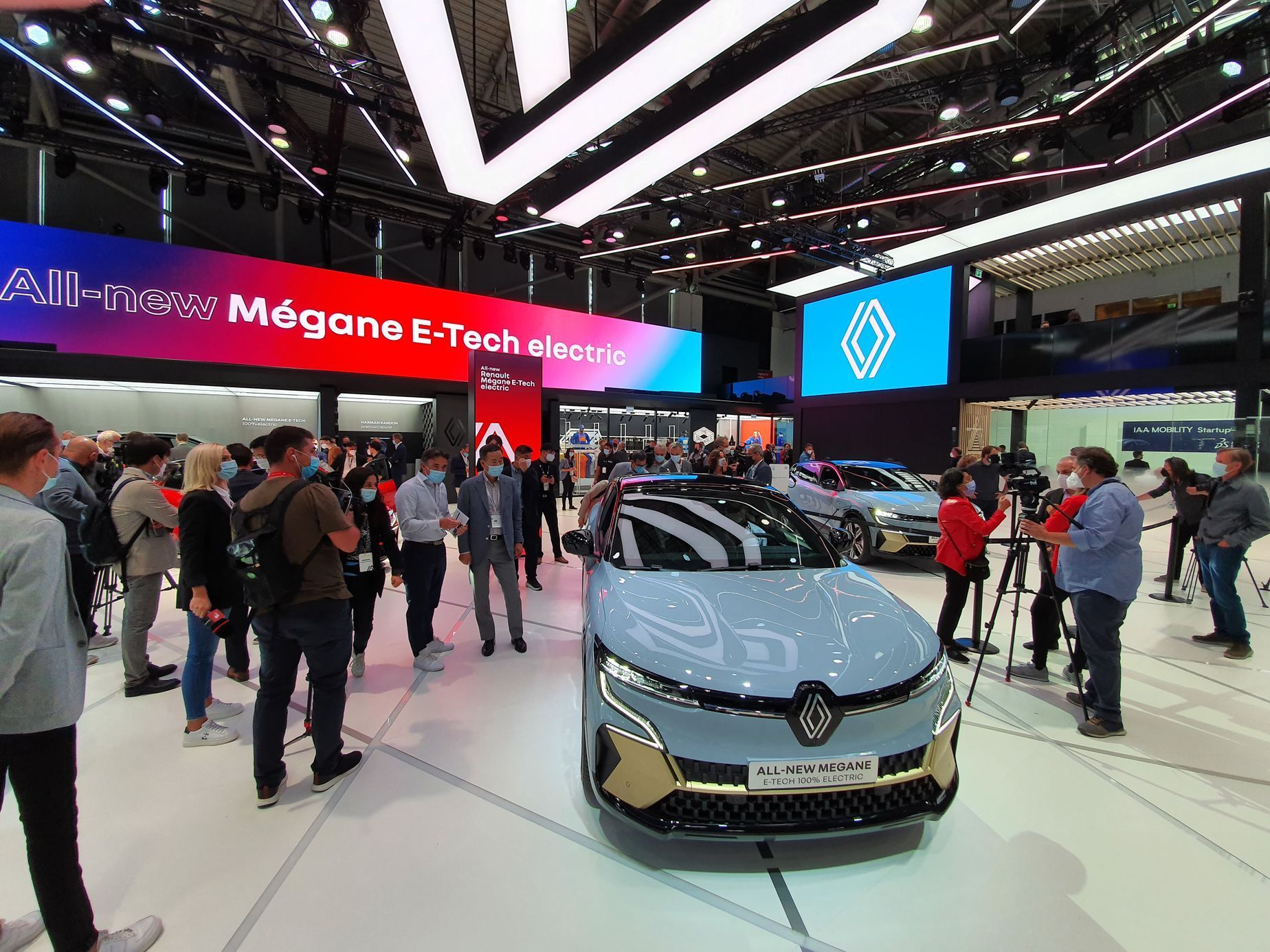 Renault Mégane E-Tech živě IAA Mnichov