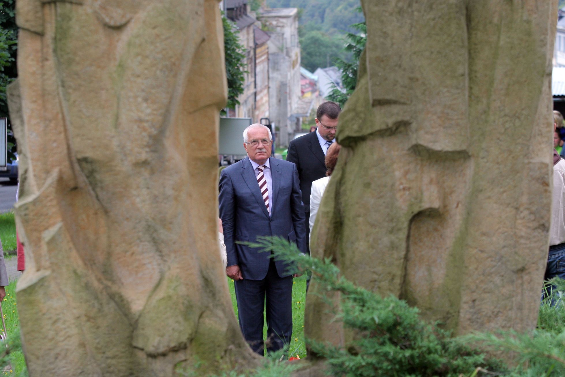 Václav Klaus na návštěvě v Karlovarském kraji