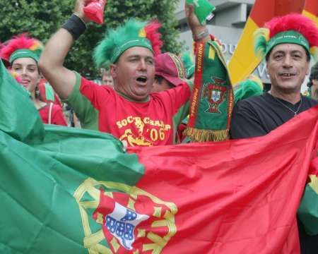 Německo - Portugalsko: Portugalci