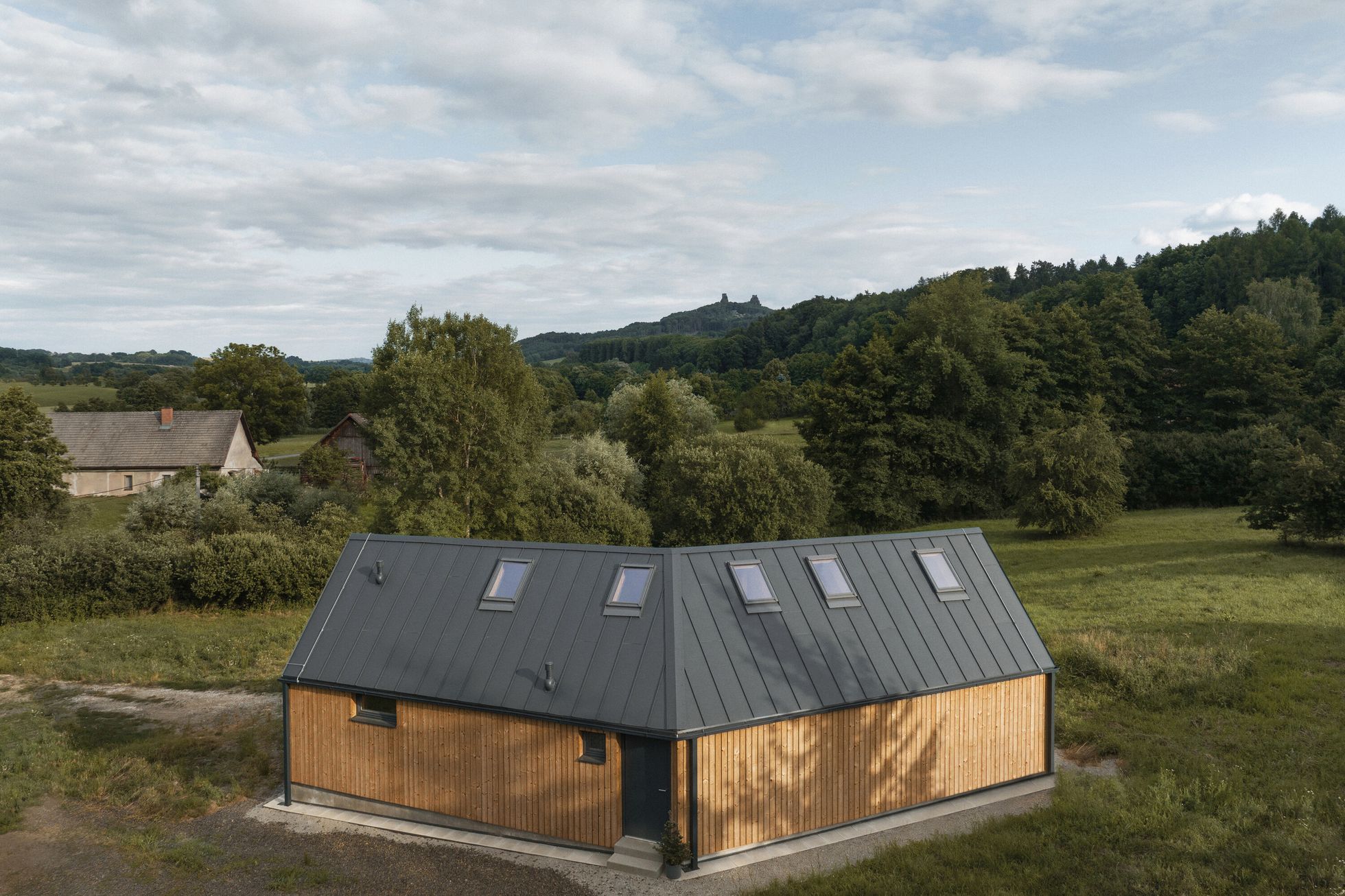 chata český ráj architektura