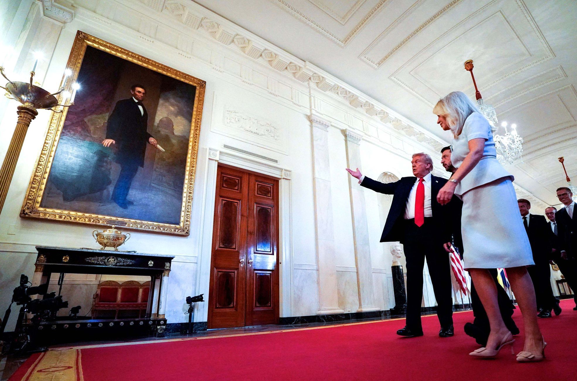 Trump, Zelenskyj, Bílý dům, summit, USA, Ukrajina, NATO