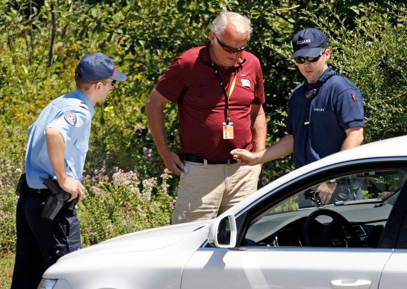 Tour de France - kontrola auta Johny Schlecka
