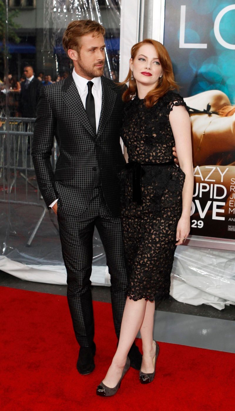 Ryan Gosling a Emma Stone na premiéře filmu 'Bláznivý, hloupý, zamilovaný'