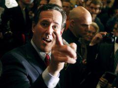 Rick Santorum, republikánský kandidát na prezidenta USA.