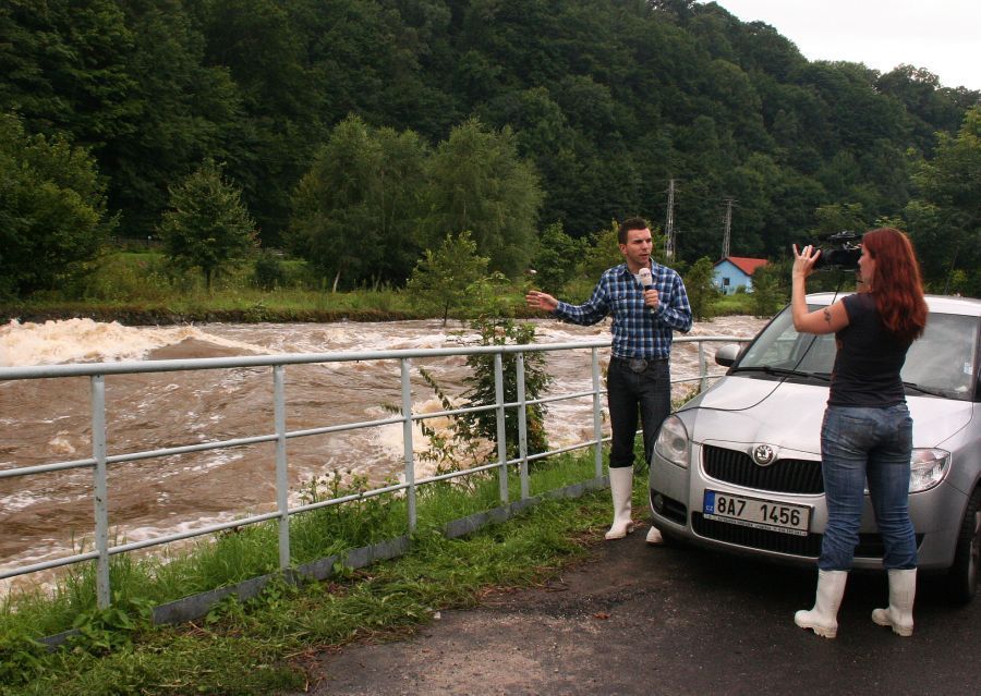 povodně srpen 2010 Ploučnice
