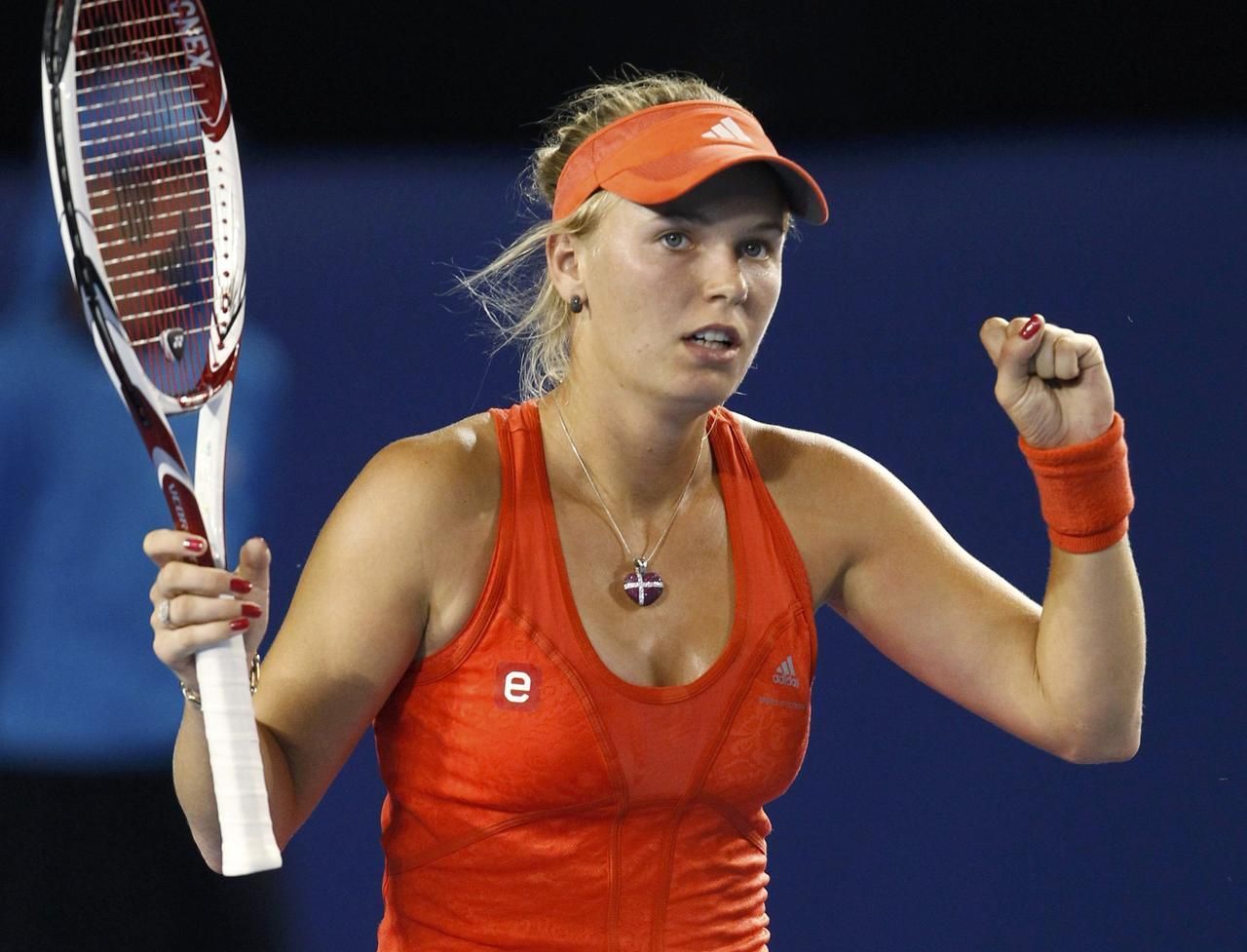 Australian Open 2012: oslava Wozniacki