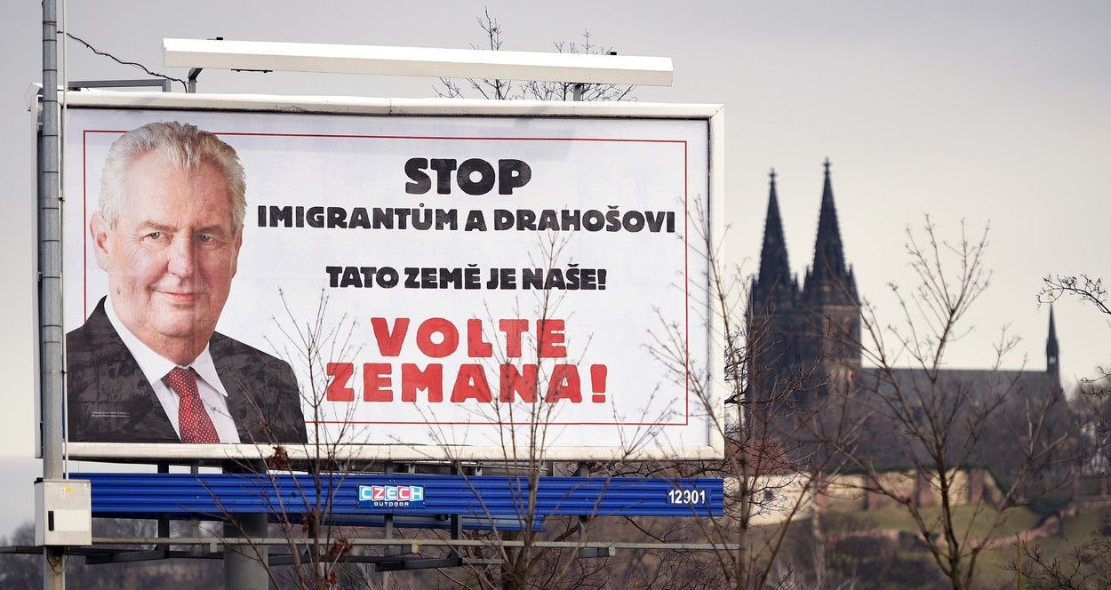 STOP imigrantům a Drahošovi