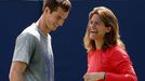 Andy Murray a Amelie Mauresmová