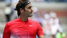 Roger Federer ve druhém kole US Open 2017