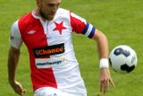 V Čelákovicích slávisté od 23. minutě prohrávali gólem Soumaha, aby v 58. minutě srovnal Jankto.