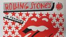 Plakát na koncert Rolling Stones na pražském Strahově, srpen 1990.