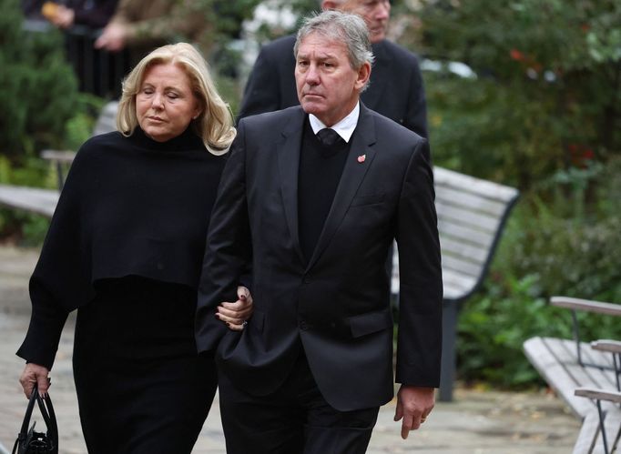 Soccer Football - Funeral of former England and Manchester United footballer Bobby Charlton - Manchester Cathedral, Manchester, Britain - November 13, 2023 Former Manches