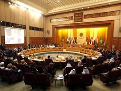 Zasedání Ligy arabských států.