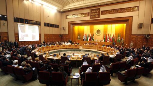 Zasedání Ligy arabských států v Káhiře.
