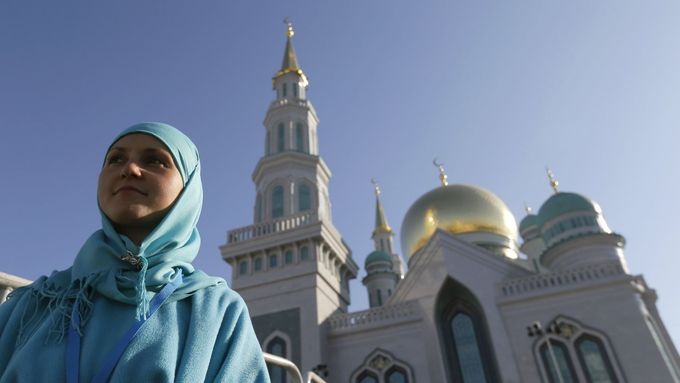 Mešita v Moskvě.