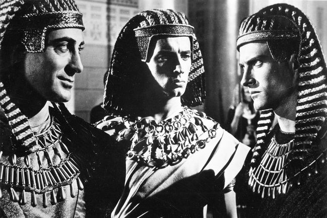 Herec Pierre ve filmu La Donna dei faraoni z roku 1960