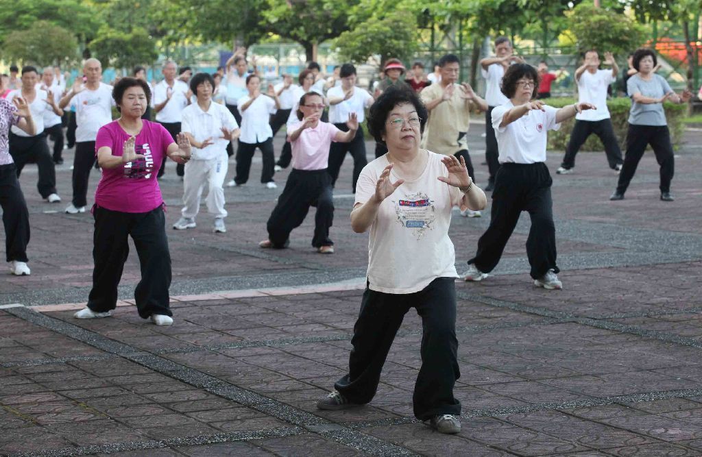 Tai-chi v Yilan