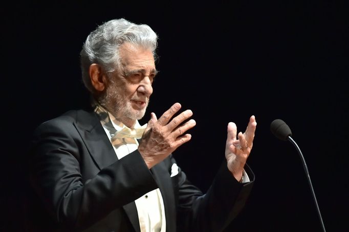 Španělský pěvec Plácido Domingo.