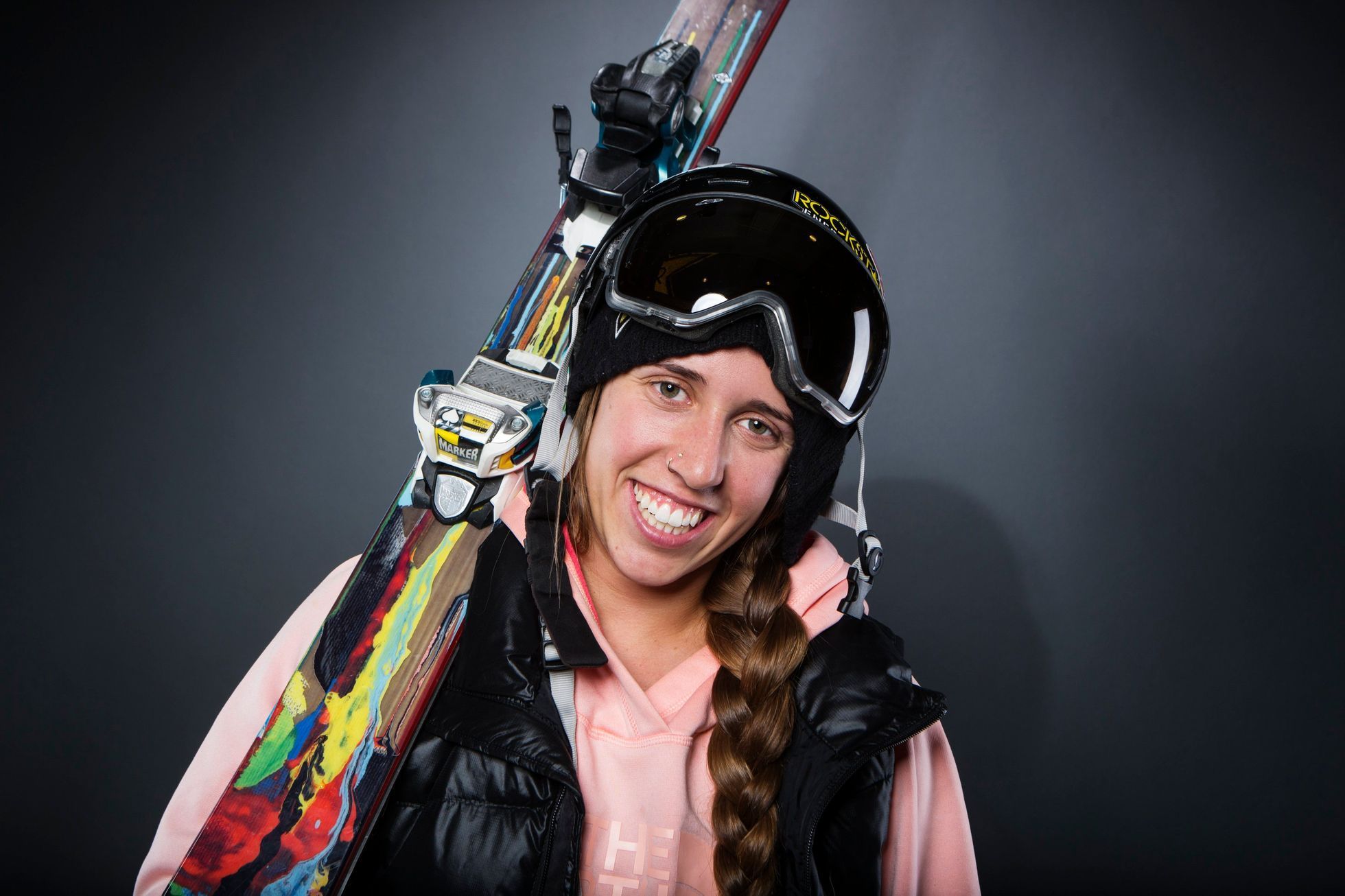 Akrobatická lyžařka Maddie Bowmanová