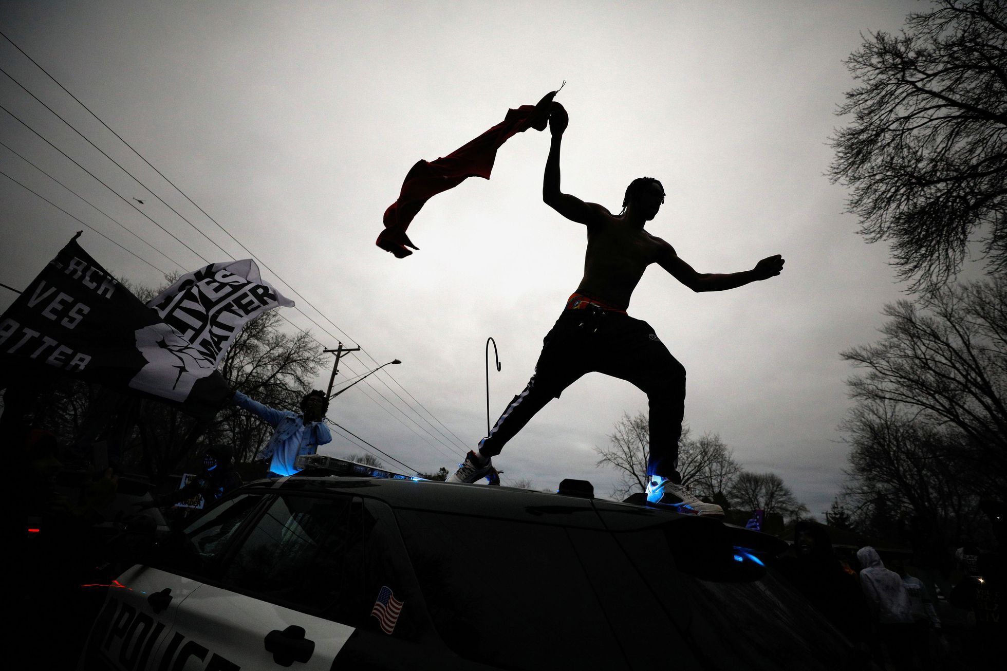 Daunte Wright minneapolis minnestona usa policejní násilí protest