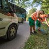Stavba elektrických ohradníků ve Zlínském kraji kvůli africkému moru divokých prasat.