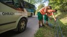 Ohradníky se objeví mezi Zlínem a Fryštáckou přehradou, Fryštákem a Lukovem, Lukovem a Zlínem-Velíkovou, Zlínem-Velíkovou a Hrobicemi a také v úseku mezi Veselou a Lípou.