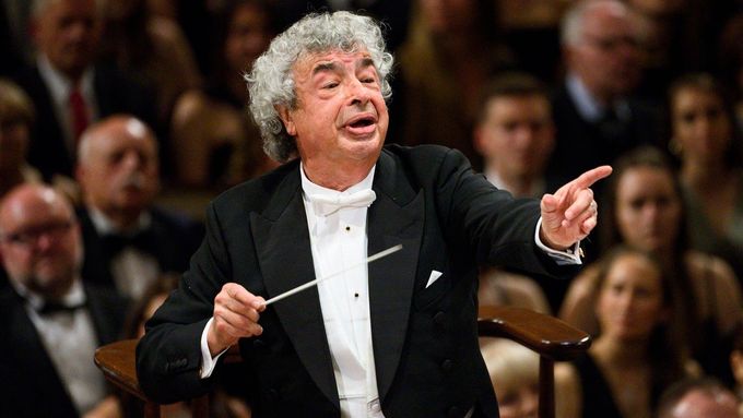 Šéfdirigent Semjon Byčkov řídil Českou filharmonii na zahajovacím koncertu 80. ročníku hudebního festivalu Pražské jaro, 12. května 2025.