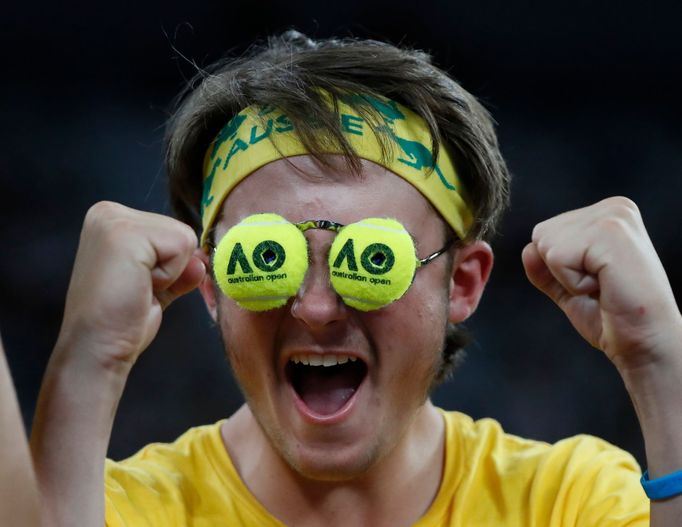 tenis, Australian Open 2019, fanoušek