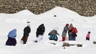 Podle meteorologů v Afghánistánu se s nejtužší zimou za posledních patnáct let potýká i tamní hlavní město Kábul.