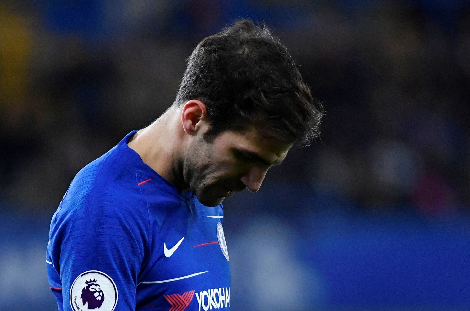 Smutný Césc Fabregas po bezbrankové remíze Chelsea se Southamptonem