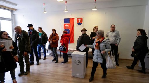 Volby na Slovensku.