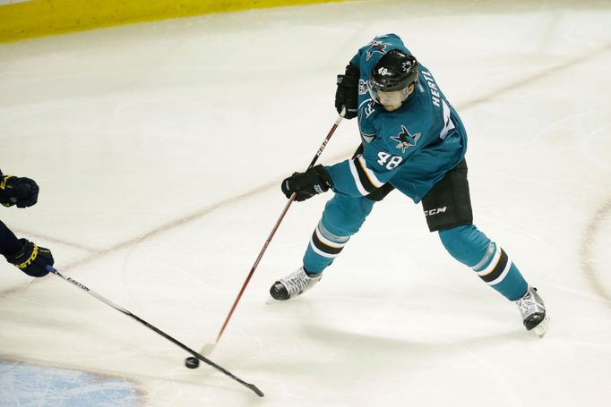 San Jose Sharsk - St. Louis Blues. Třetí finále konference 2016. Tomáš Hertl