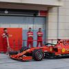 Mick Schumacher při testech Ferrari v Sáchiru 2019