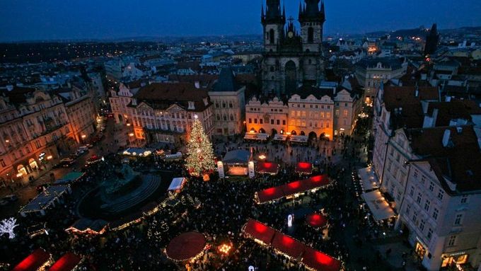 Staroměstské náměstí nabídne o Vánocích lidem kromě trhů i polévku a vánoční hudbu.