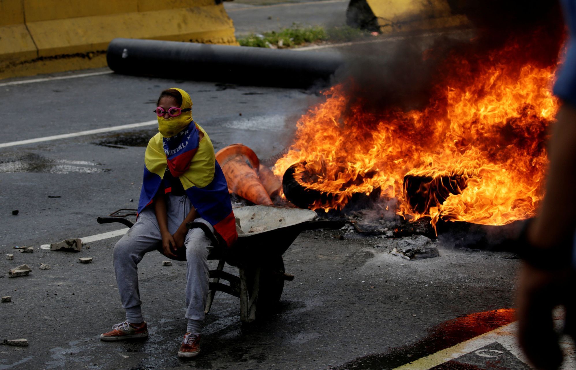 Venezuela, protivládní protesty, duben 2017