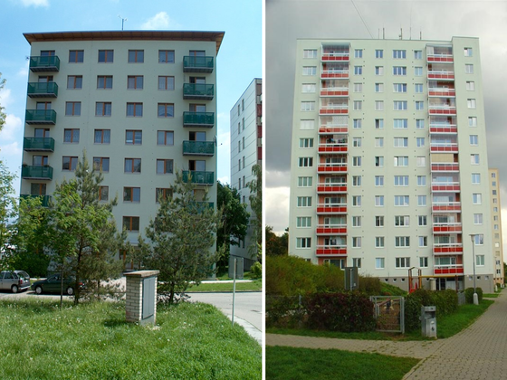 Renovace panelových sídlišť často probíhá zateplením pěti centimetry polystyrenu a natřením divokými barvami. V Novém Lískovci šli jinou cestou.