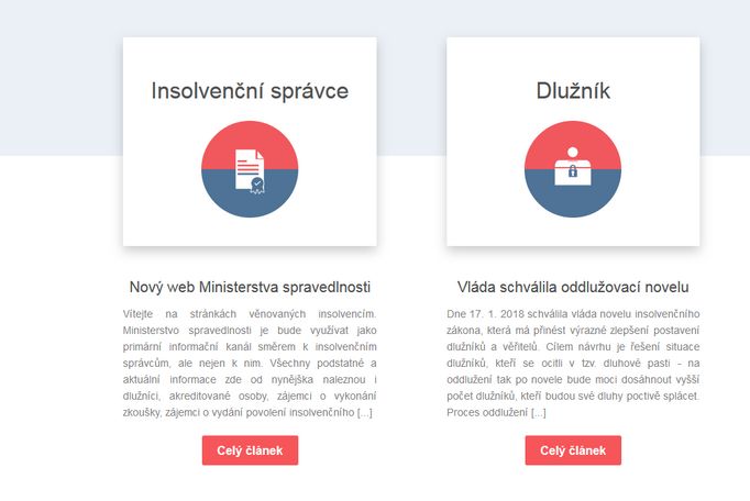 Nový web pro pomoc dlužníkům