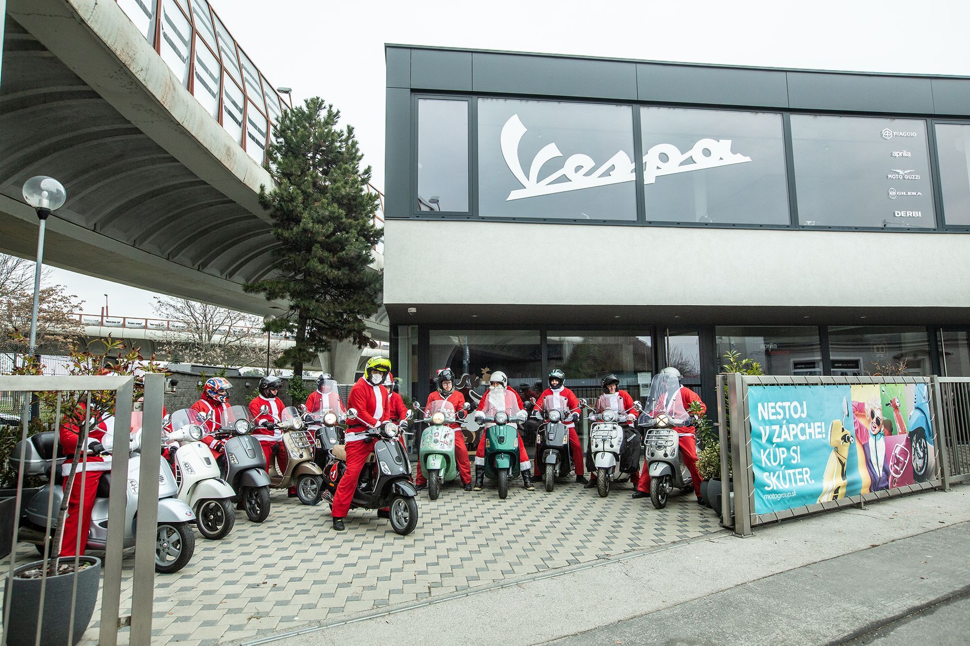 Vespa, jízda pro Kapku naděje