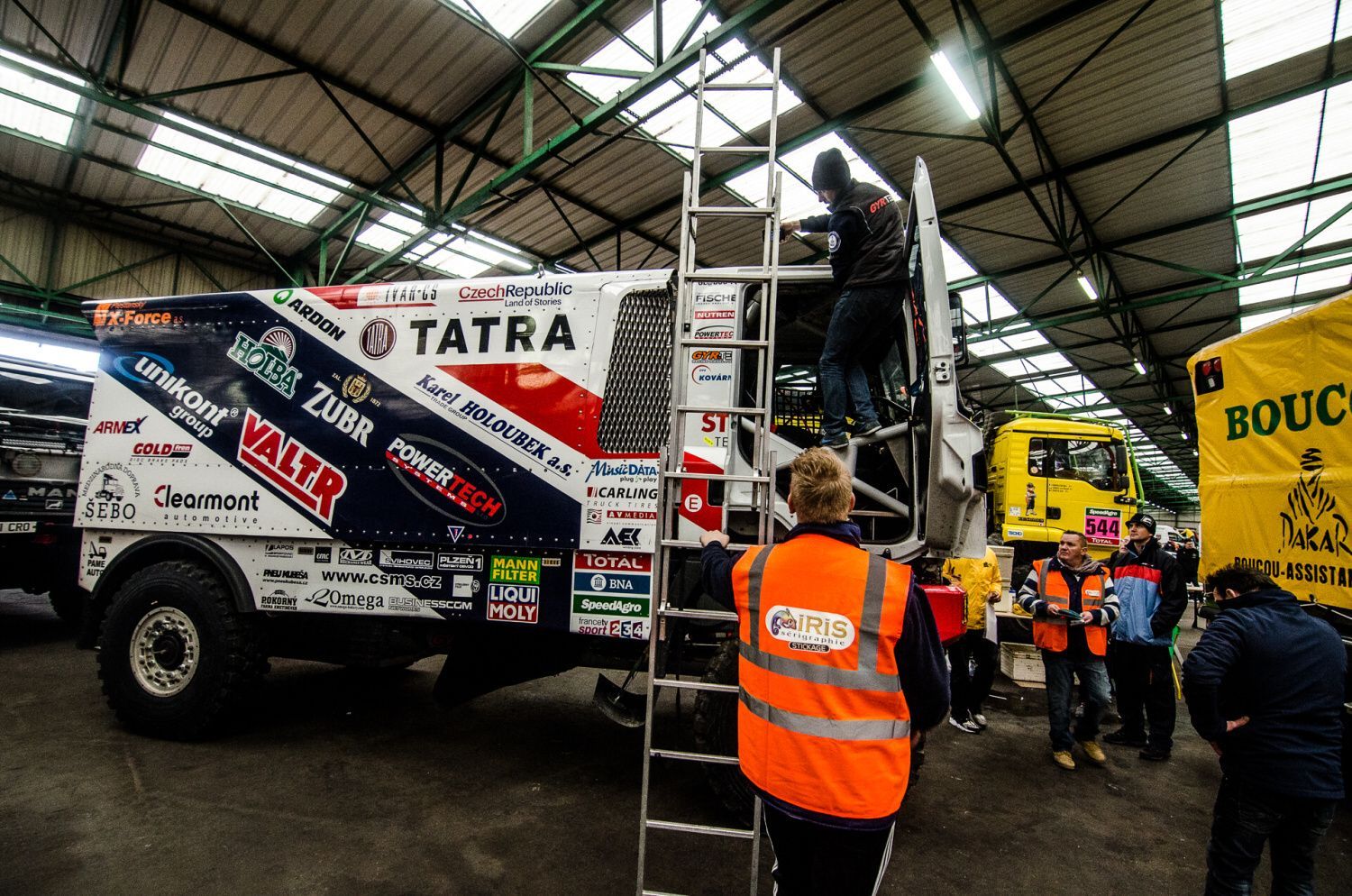 Odjezd na Rallye Dakar 2016: Jaroslav Valtr, Tatra