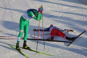 Málo kyslíku, vražedné tempo. Olympijský skiatlon prověřil nejen české běžkaře