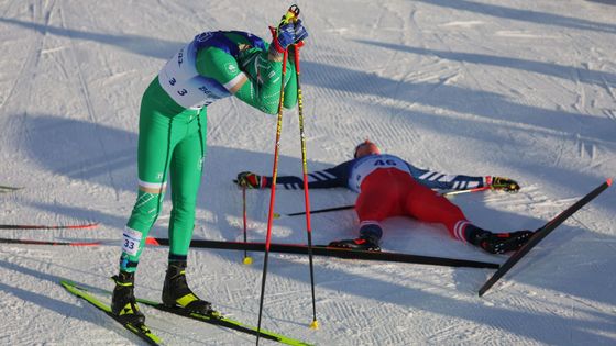 Málo kyslíku, vražedné tempo. Olympijský skiatlon prověřil nejen české běžkaře