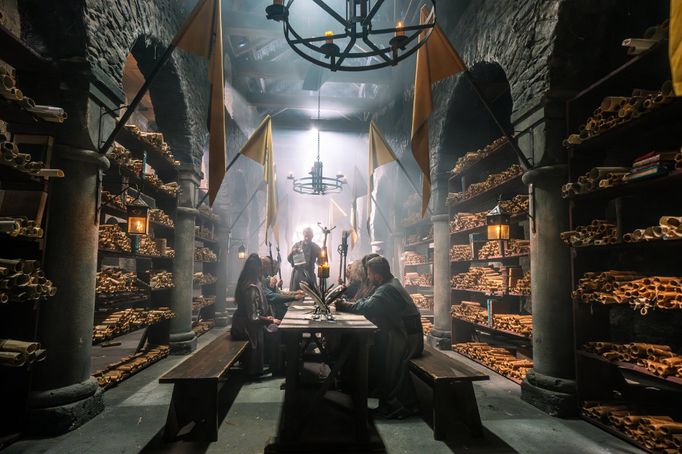 Z filmové pohádky Zrození alchymistky.