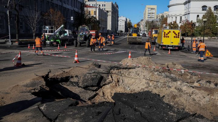 Putinova msta. Rusko se vrátilo k metodě "šok a hrůza" ze začátku války; Zdroj foto: Reuters