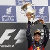 F1 Bahrajn (Sebastian Vettel slaví svoje první letošní vítězství)