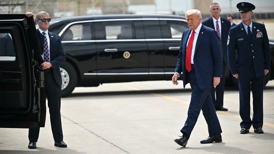 Donald Trump, OSN, New York, doprava, kolona