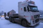 Nehoda kamionů zatarasila rychlostní silnici u Olomouce