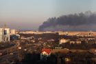Výbuchy ve městě Lvov.