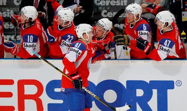 Česko - Norsko: Thoresen se raduje z branky